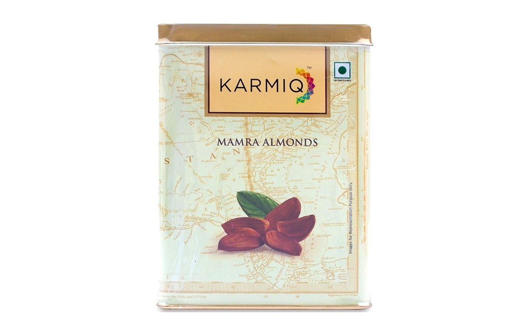Karmiq Mamra Almonds    Tin  500 grams
